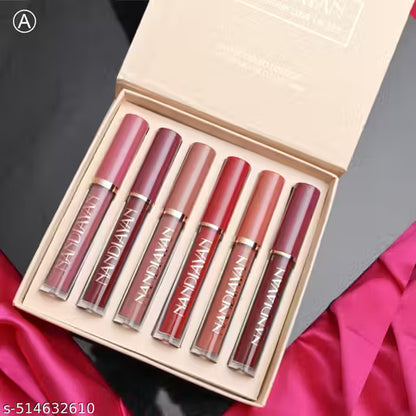 Nandiyan set 6 Matte Liquid Lipstick - Shade A