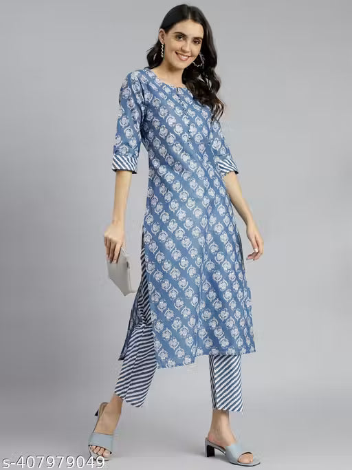 Cotton Kurta Pant set