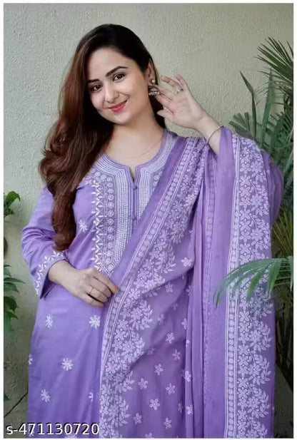 WOMAN KEVAY PURPLE EMB