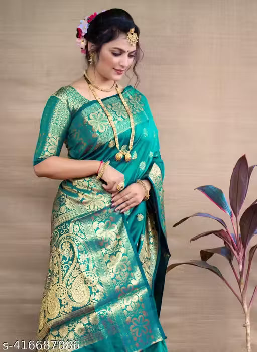 Felicitous Soft Banarasi Silk Saree