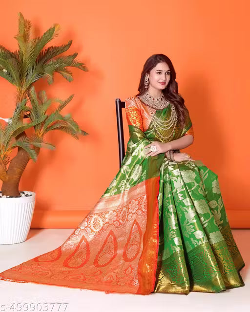 Designer Banarasi Art Silk Kanjivaram Saree