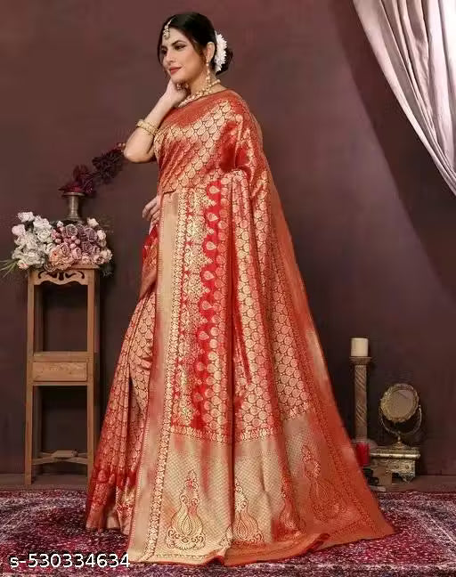 Luxury Banarasi Silk Saree for Women
