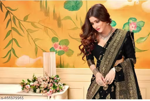 Wonderful Designer Banarasi Silk Zari Woven Saree For Woman