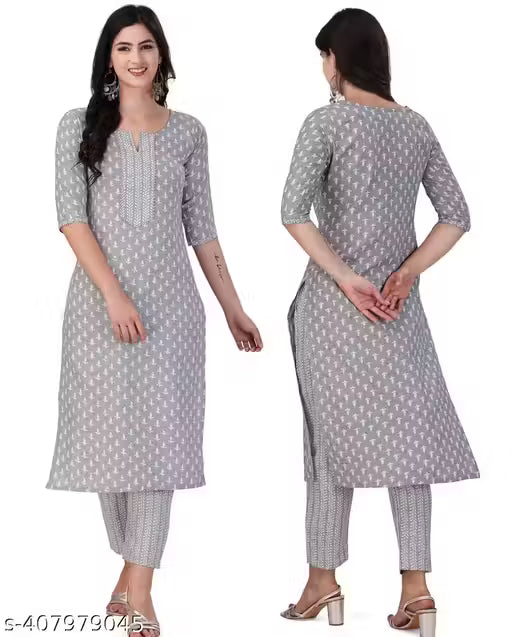 Cotton Kurta Pant set