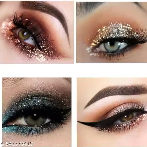 18 Colorr Mini Eyeshadow Palette Glitter EyeshadowContains Brush