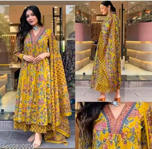 Women's Cotton Kurta Set