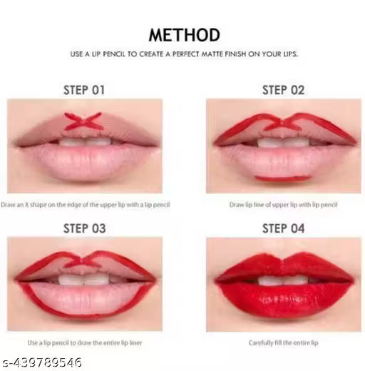 New velvet long lasting waterproof non transfer liquid matte lipstick set of 6