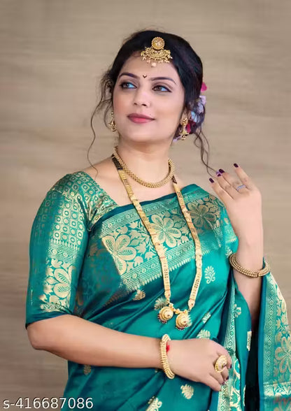 Felicitous Soft Banarasi Silk Saree