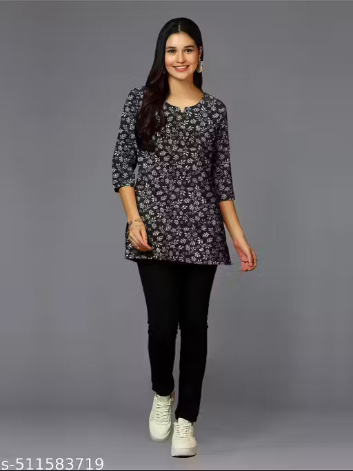 Women's Printed short Kurti combo For Women