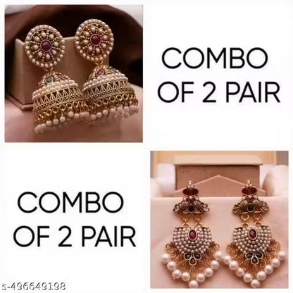 New Fashionble Earrings (Pack of 2)