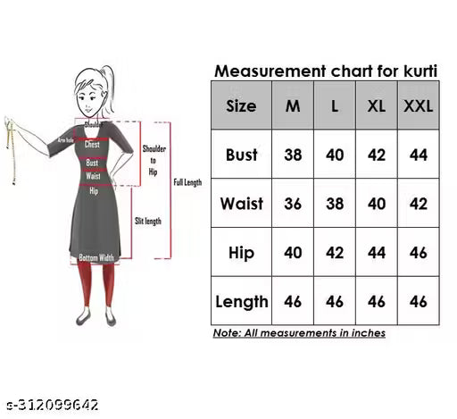 Women Rayon Printed Aaradhya Anarkali Kurtis