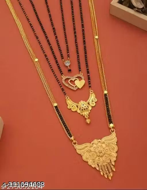 Jewellery for Women Party One Gram Gold Forming Premium Long Haram