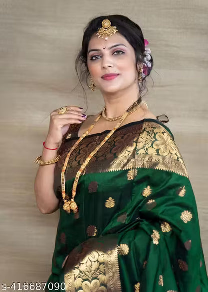 Felicitous Soft Banarasi Silk Saree
