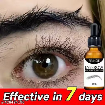 EELHOE 30ml Natural Castor Oil Hair Eyebrow Eyelash Growth Essence Natural Plant Essence 7 Days Fast Growth