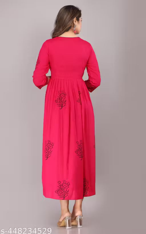 Trendy Rayon Fashionable Kurtis