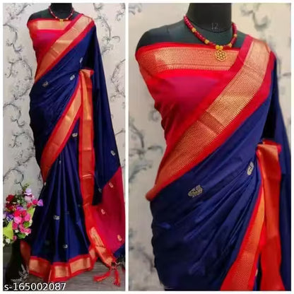 Soft Cotton Silk Pethani Saree