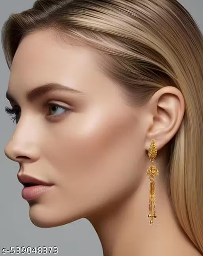Combo of Micro Gold Plated Earrings for Women